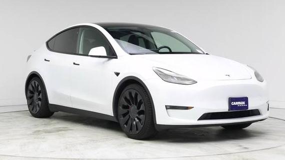 TESLA MODEL Y 2022 7SAYGDEF9NF381703 image